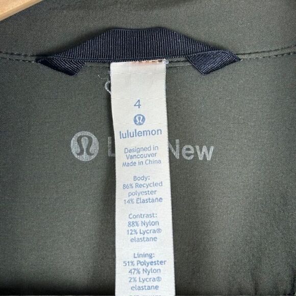 Lululemon Round Trip Jacket *Dark Olive - Picture 10 of 12